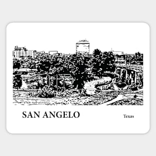 San Angelo Texas Magnet